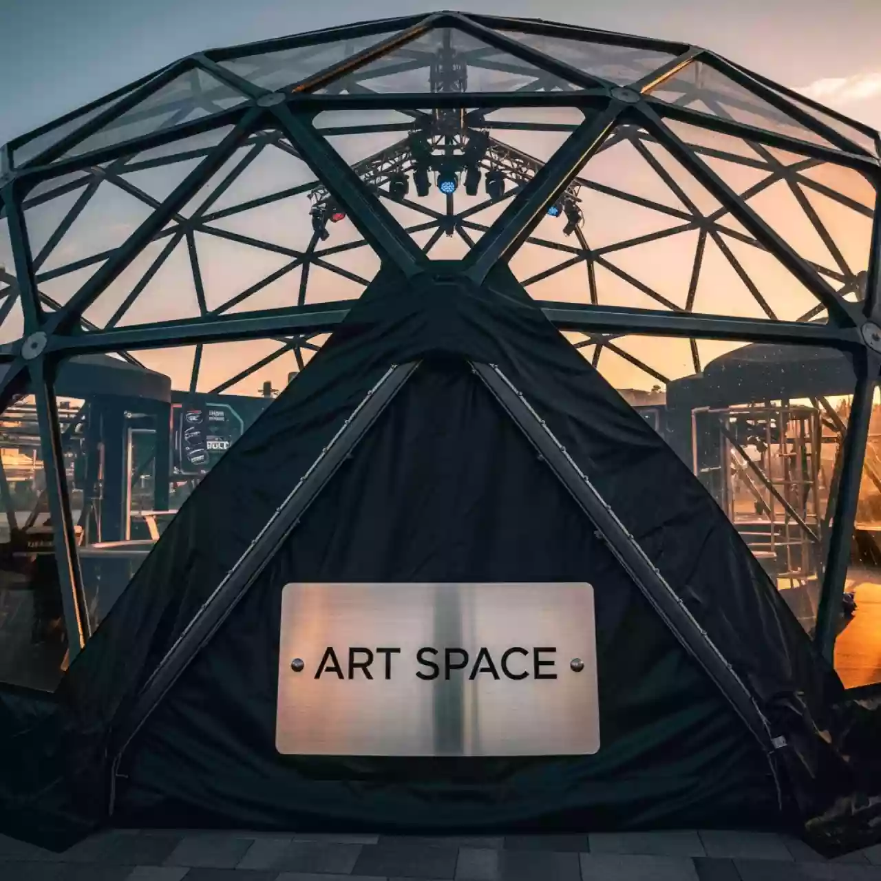 Аренда Шатер купольный 15х10 в Ледовом дворце «Айсберг» — ART SPACE