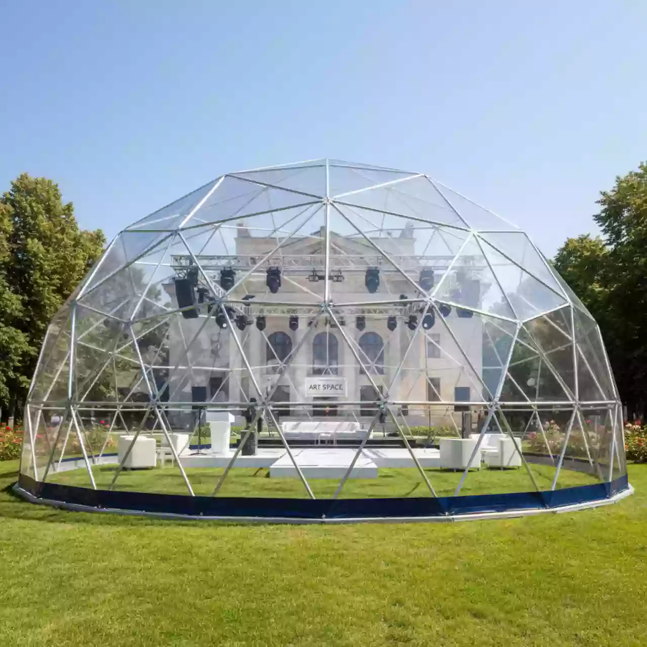 Аренда Шатер купольный для конференций в Зале органной и камерной музыки — ART SPACE