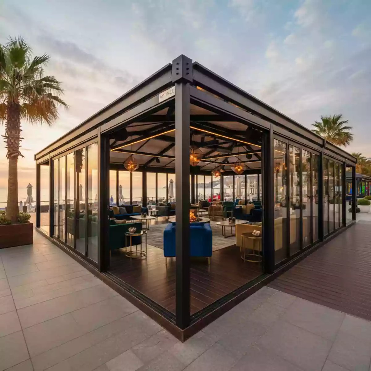 Аренда Шатер лаундж 8 в пляжном комплексе VinoGrad — ART SPACE