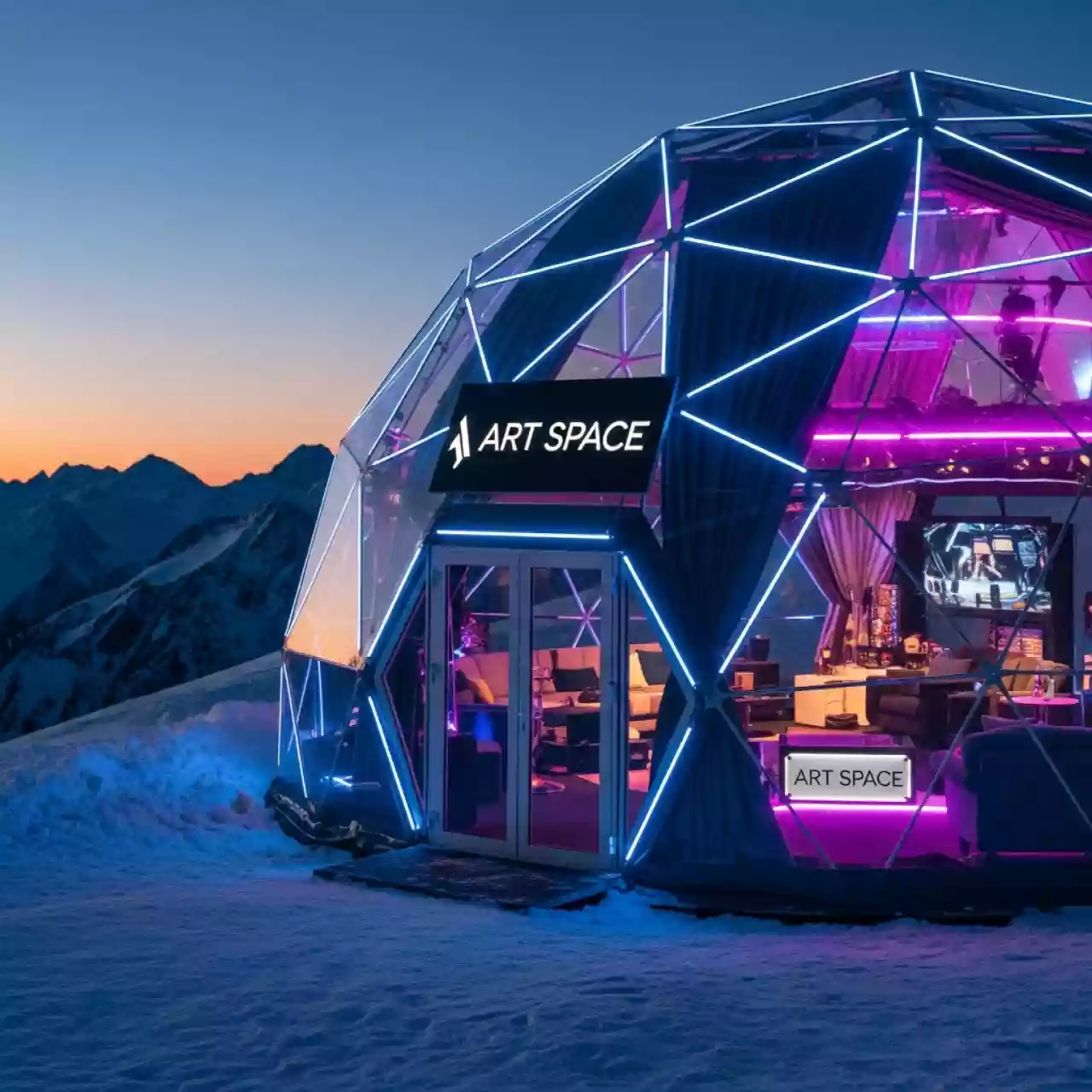 Аренда Шатер летнее кафе дача Rosa Peak (2320м) — ART SPACE