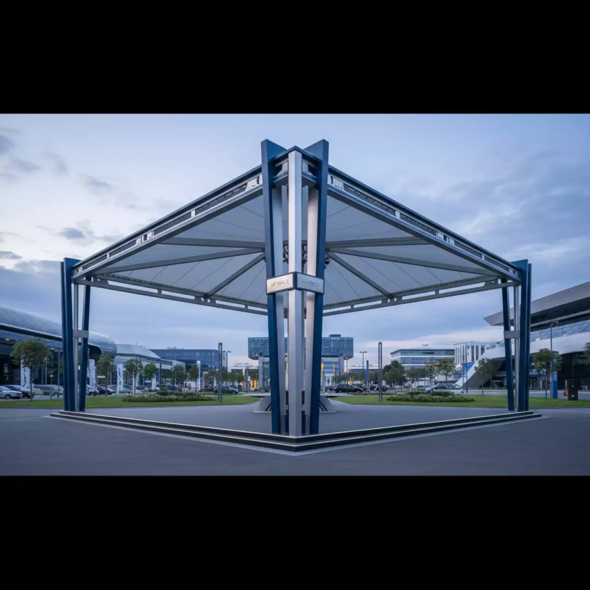 Аренда Шатер металлический с опорами Charme в Radisson Blu Resort & Congress Centre — ART SPACE