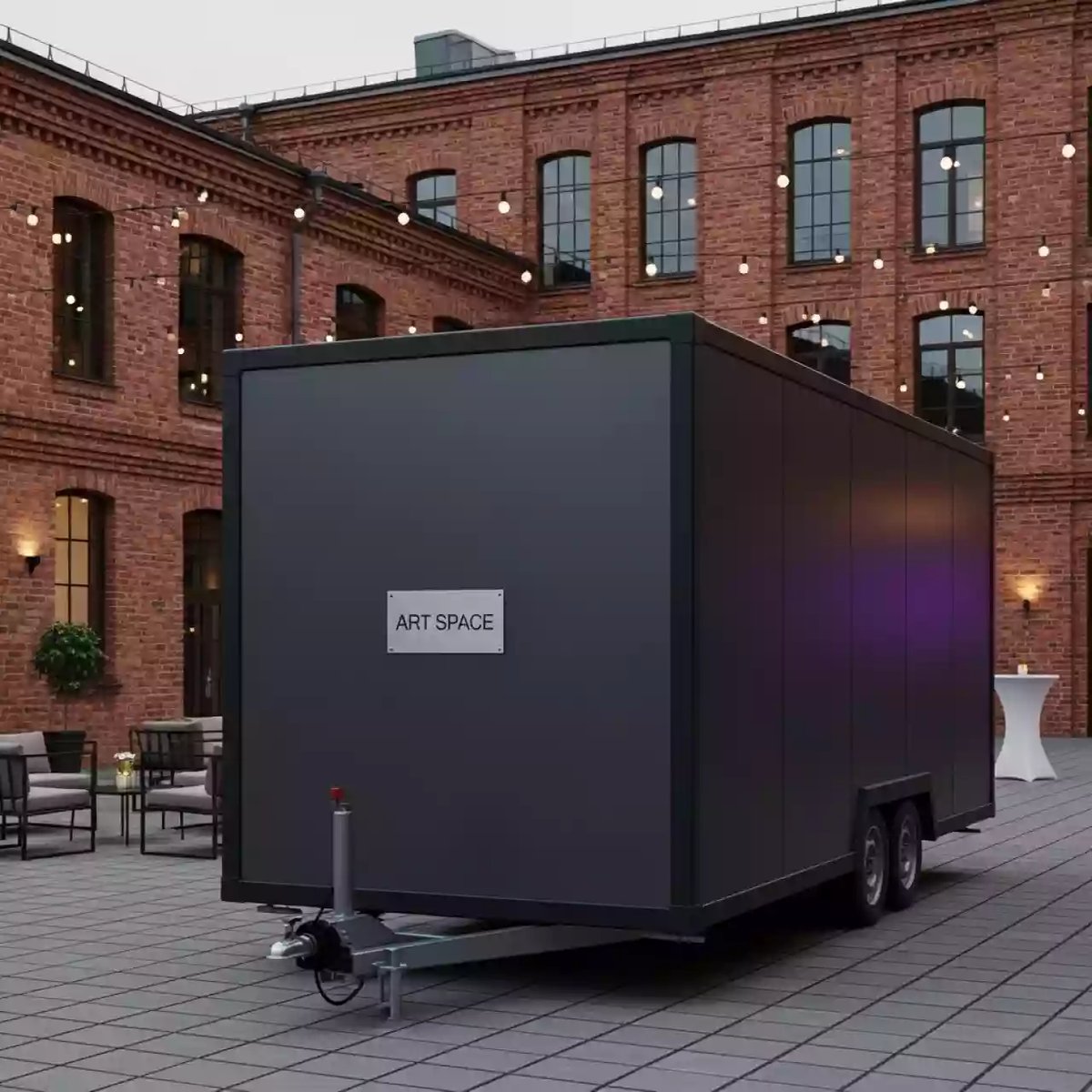 Аренда Шатер мобильный 10х5 м в Boutique Hotel PORTUM 1905 — ART SPACE