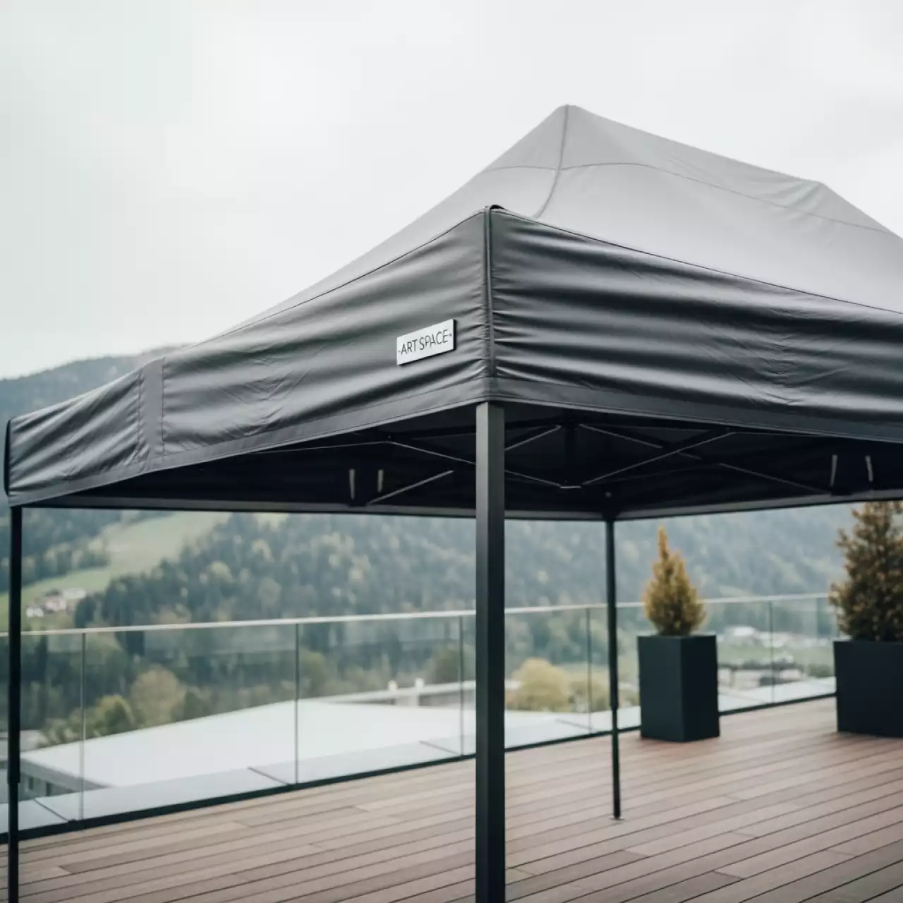 Аренда Шатер мобильный 3х3 м в ресторане «Voda» — ART SPACE