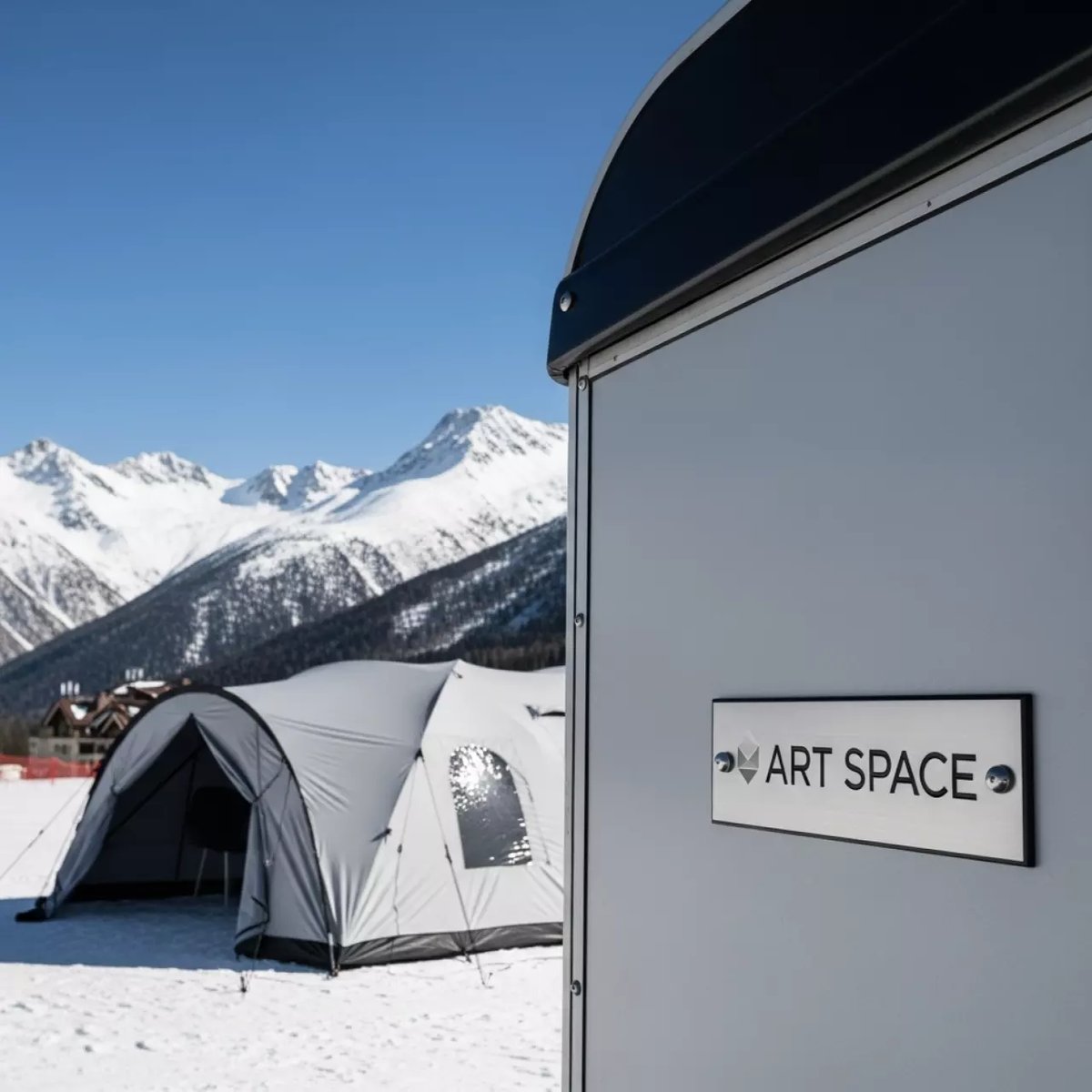 Аренда Шатер мобильный Премиум Бизон 3х6 м в Golden Tulip Rosa Khutor — ART SPACE