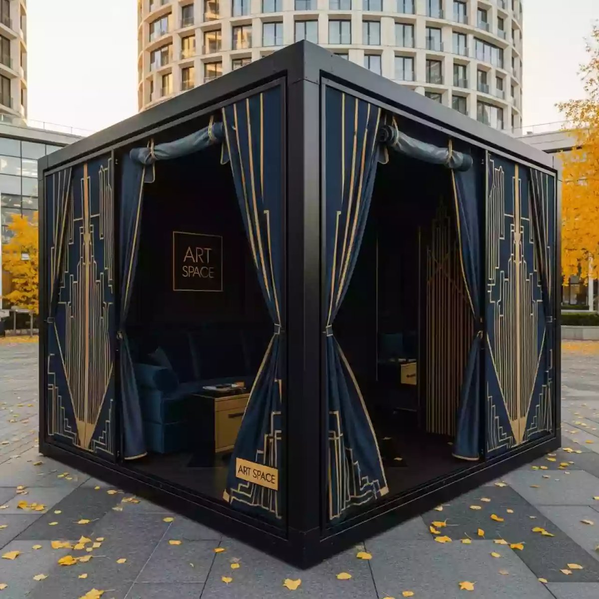 Аренда Шатер мобильный Премиум Бизон 4х4 м в Imeretinskiy Hotel — ART SPACE