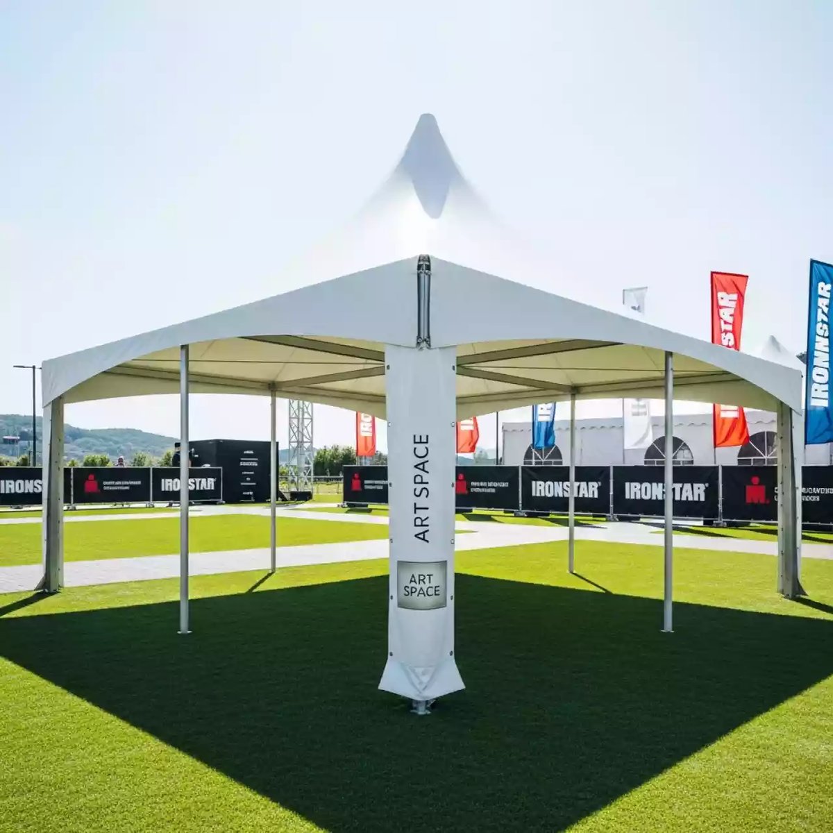 Аренда Шатер мобильный Премиум Бизон 4х6 м в санатории «Заполярье» — ART SPACE