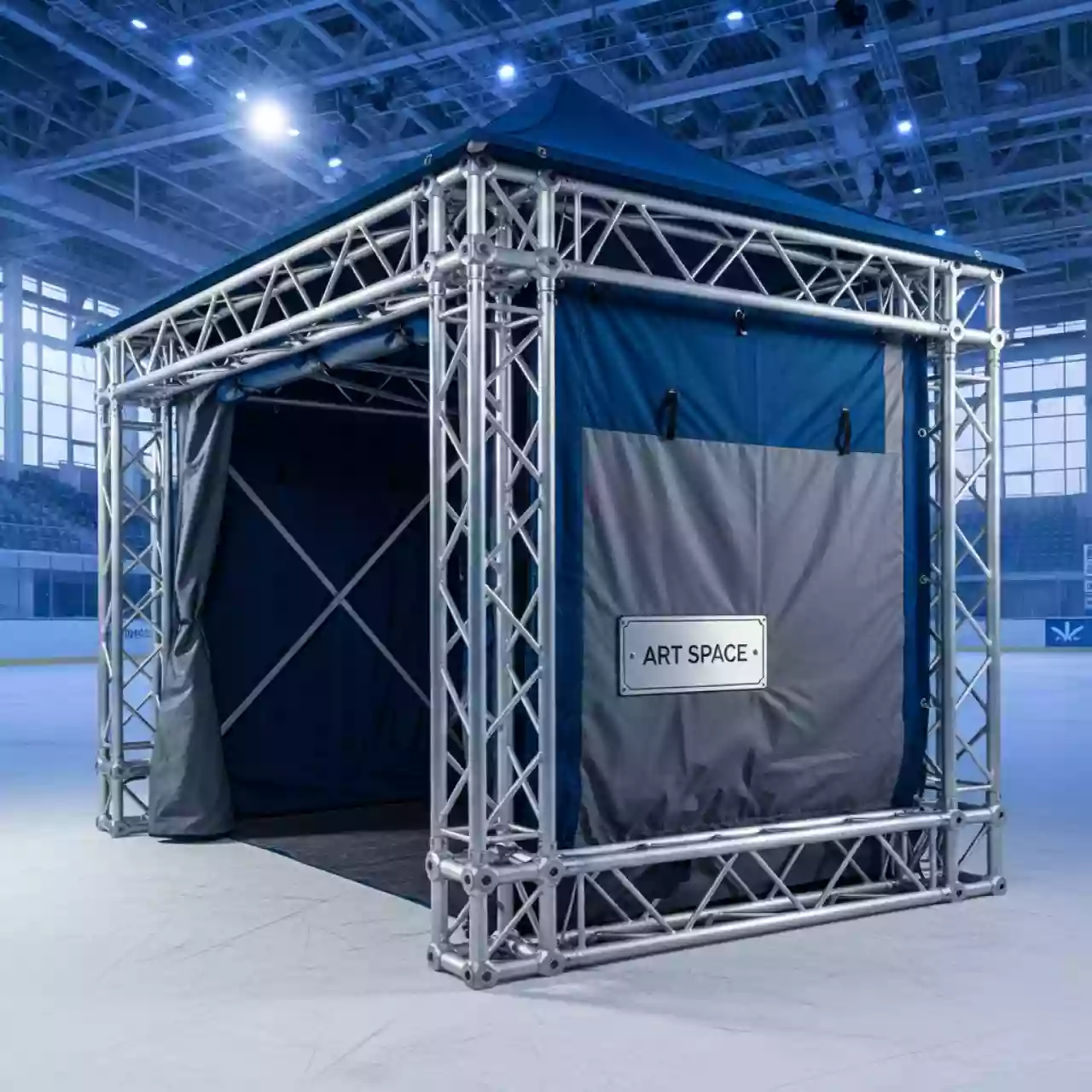 Аренда Шатер мобильный трансформер 3х4,5 в ледовом дворце «Большой» — ART SPACE