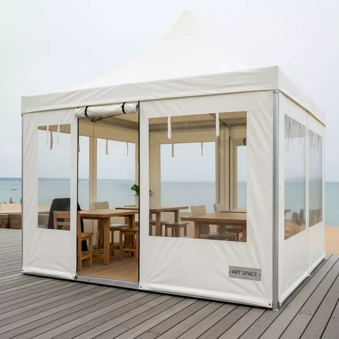 Аренда Шатер мобильный усиленный Pro 2х3 на пляжных клубах Хосты — ART SPACE