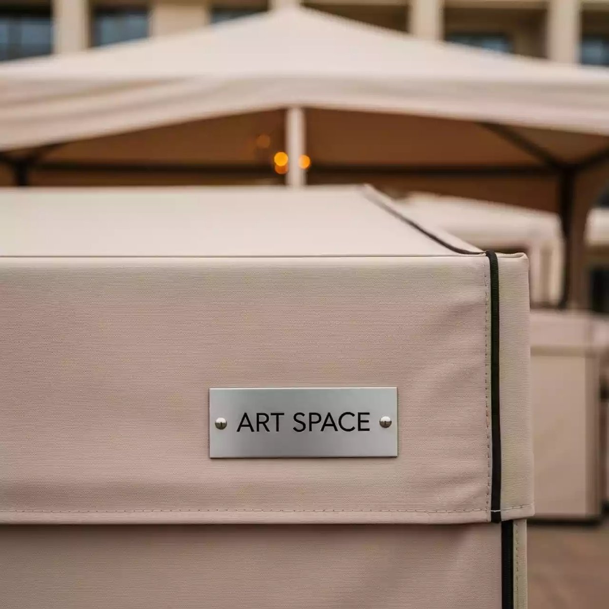 Аренда Шатер Оазис 3200х3000 мм бежевый в Radisson Collection Paradise — ART SPACE