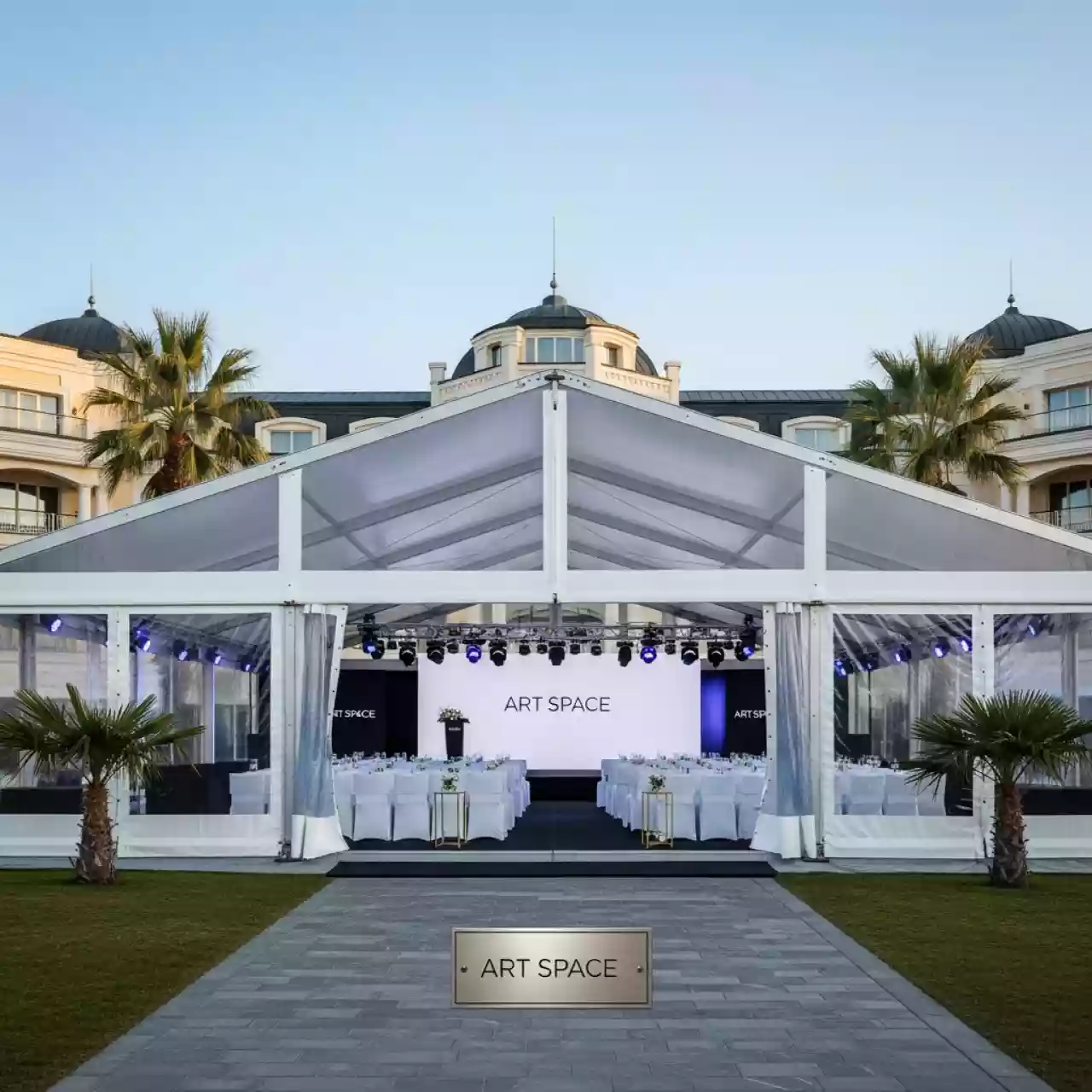 Аренда Шатер пагода 20х10 м для конференций в Rodina Grand Hotel & SPA — ART SPACE