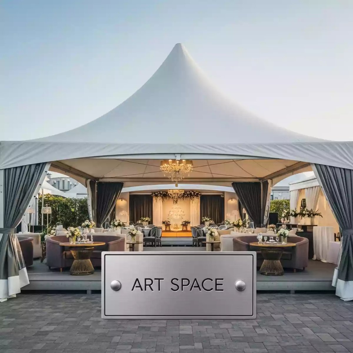 Аренда Шатер Pagoda 2 в ресторане «Brunello» — ART SPACE