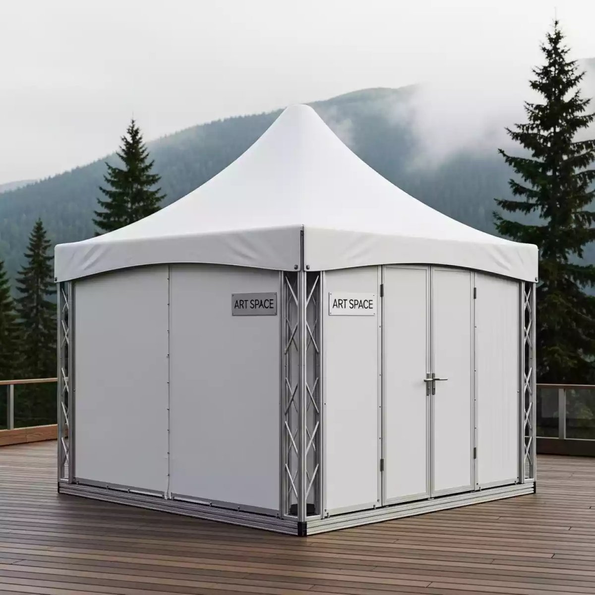 Аренда Шатер пагода 3 м² в Green Flow Hotel — ART SPACE