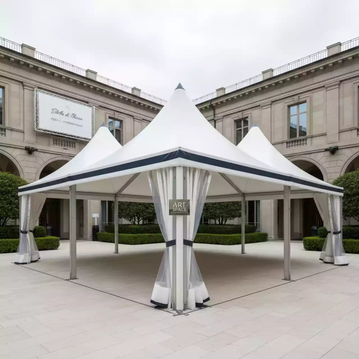 Аренда Шатер пагода 5х10 м в Stella di Mosca — ART SPACE