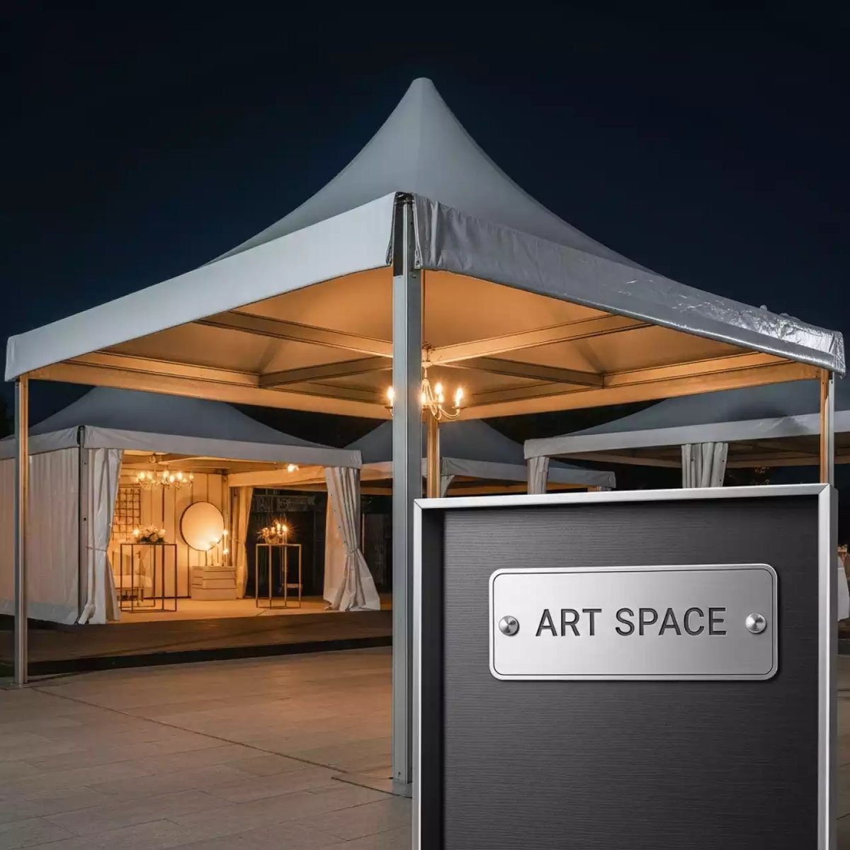 Аренда Шатер "Пагода" 5х5 м в Karat Resort — ART SPACE