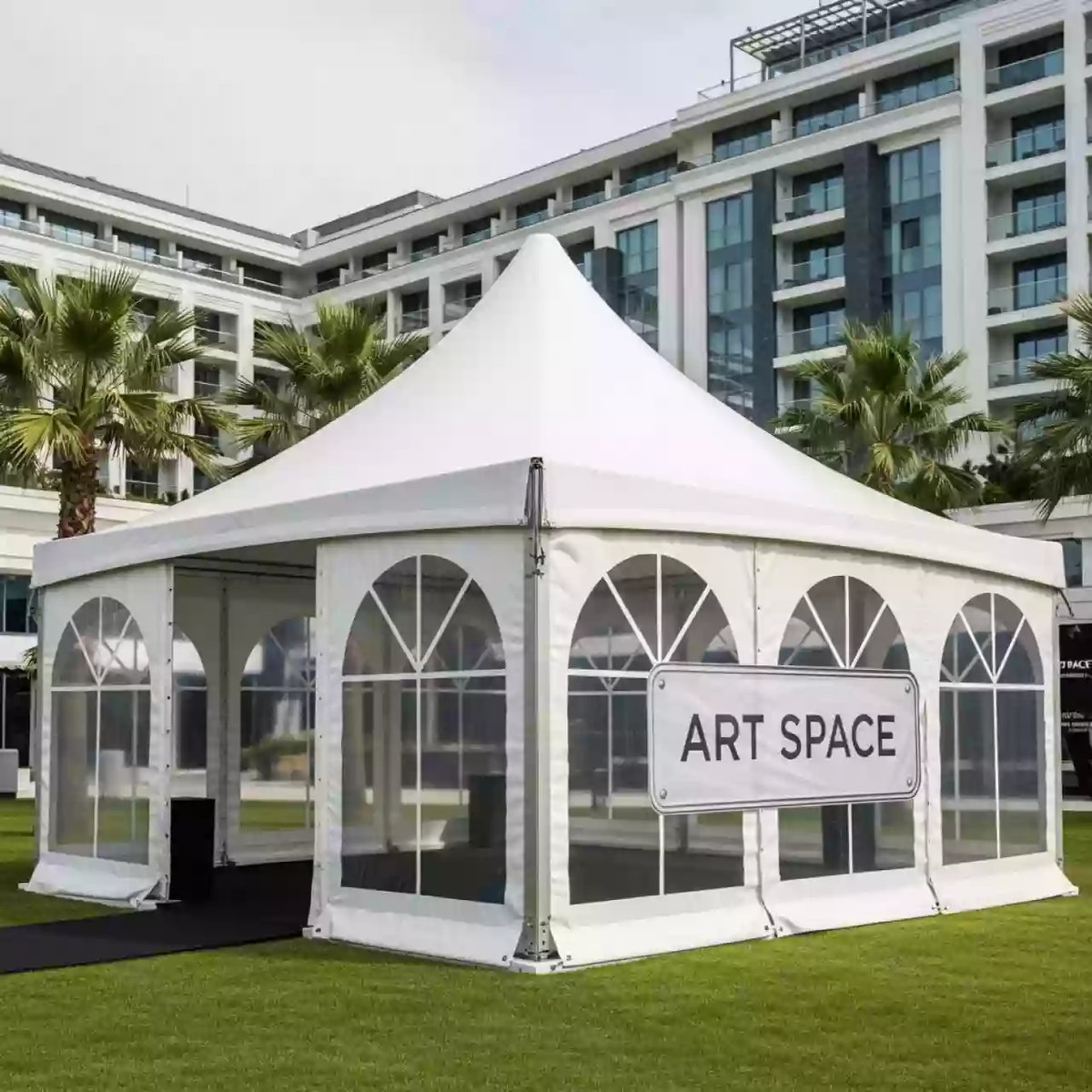 Аренда Шатер пагода павильон 5х5 м в комплексе «Дагомыс» — ART SPACE