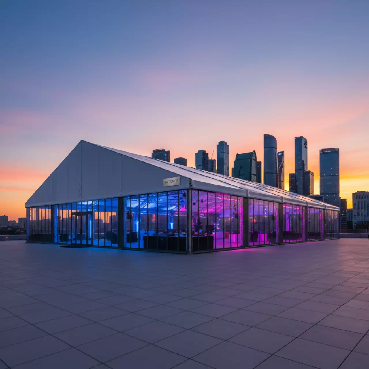 Аренда Шатер павильон 10х50 м в ресторане «La Terrazza» — ART SPACE