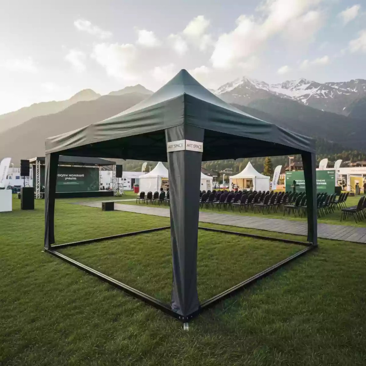 Аренда Шатер Премиум Бизон 4х6 м в Golden Tulip Rosa Khutor — ART SPACE