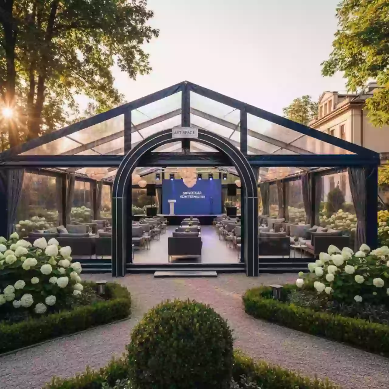 Аренда Шатер ресторан Кастрюля в Boutique Hotel PORTUM 1905 — ART SPACE