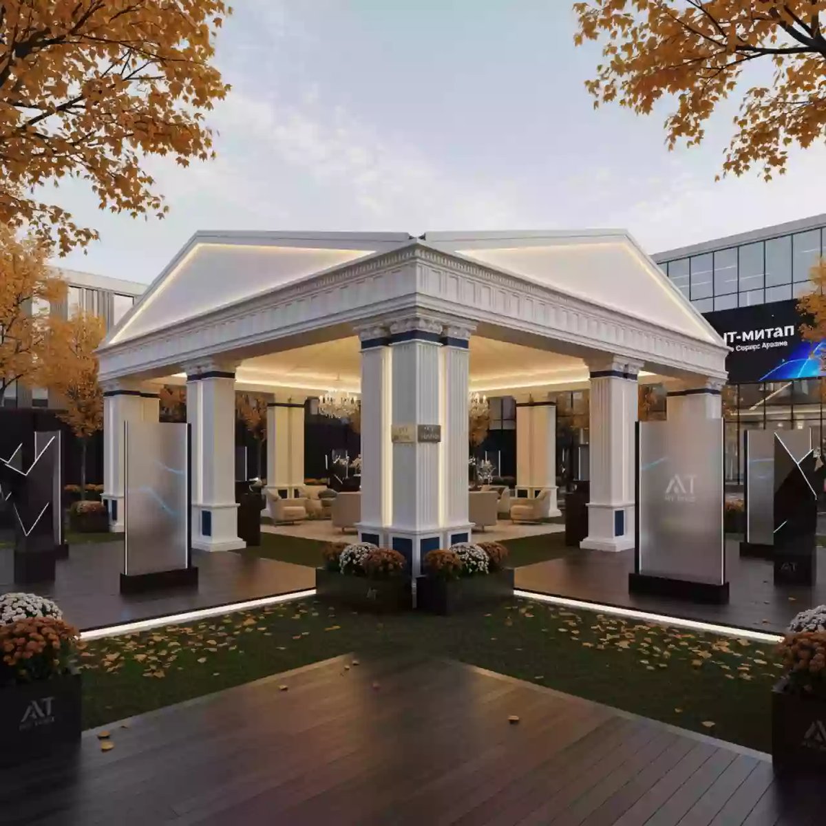 Аренда Шатер ритуальный Премиум Бизон 3х6 в Сириус Арене — ART SPACE