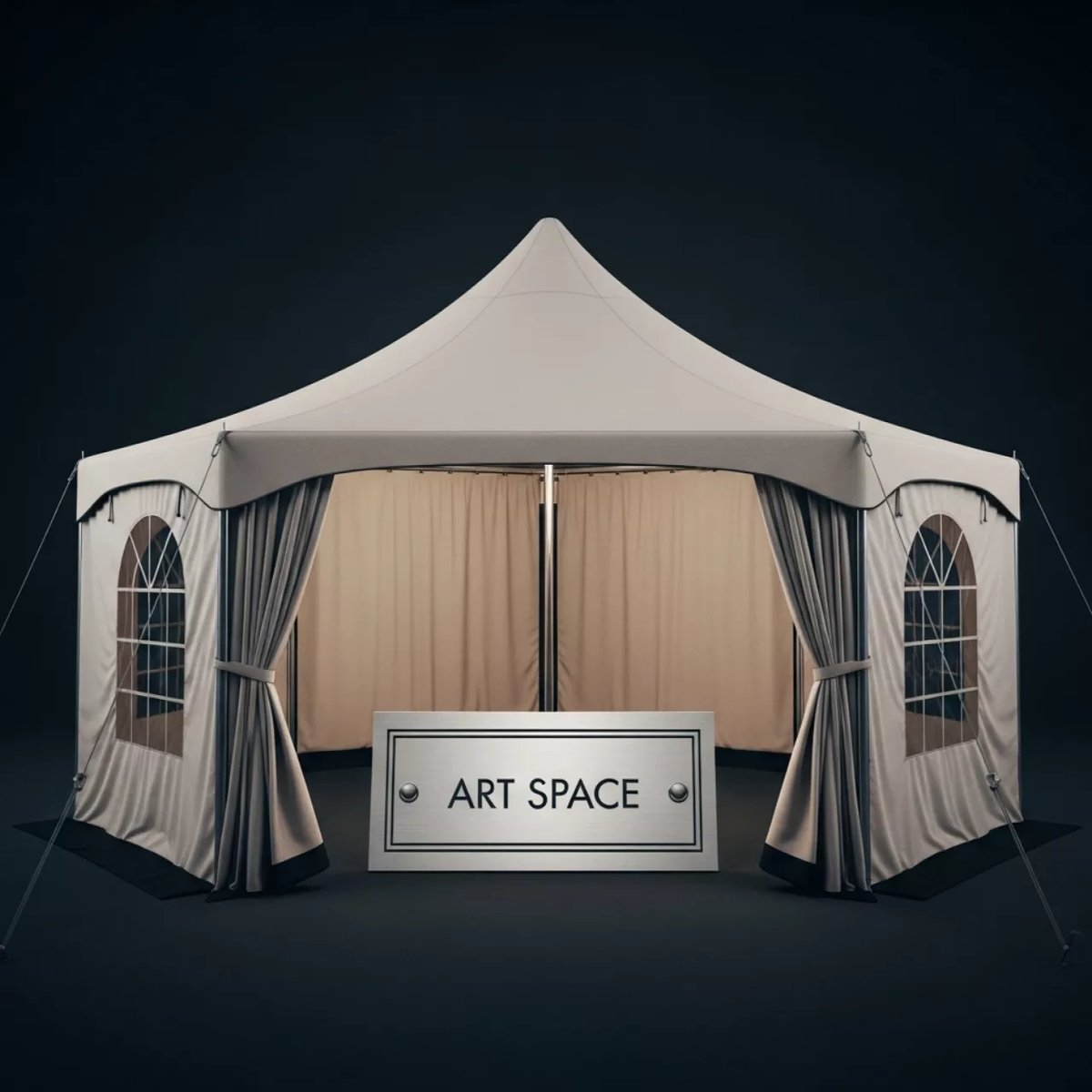 Аренда Шатер ритуальный Премиум Бизон 4х6 в Radisson Hotel Rosa Khutor — ART SPACE