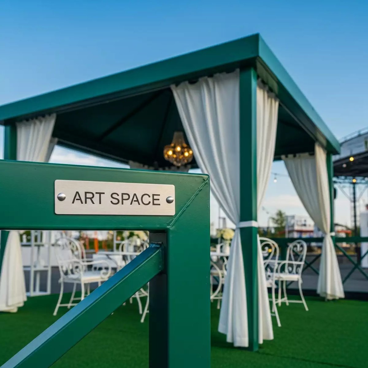 Аренда Шатер садовый AFM 1040NA Green 3х3 в VK Stadium Sirius — ART SPACE