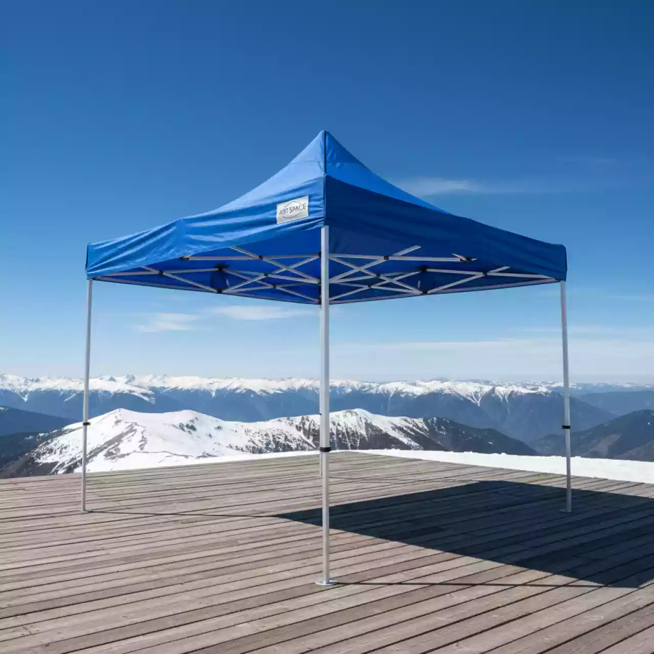 Аренда Шатер садовый AFM 1040NB Blue 3х3 на площадке Rosa Peak (2320м) — ART SPACE