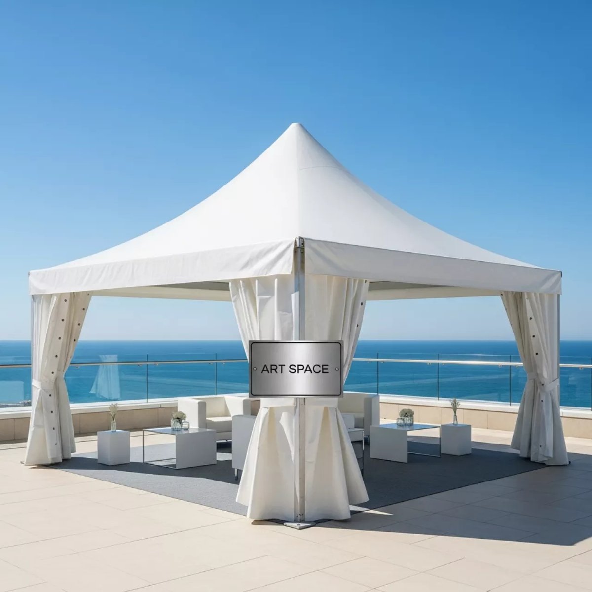 Аренда Шатер садовый усиленный 3х6 в Pullman Sochi Centre — ART SPACE