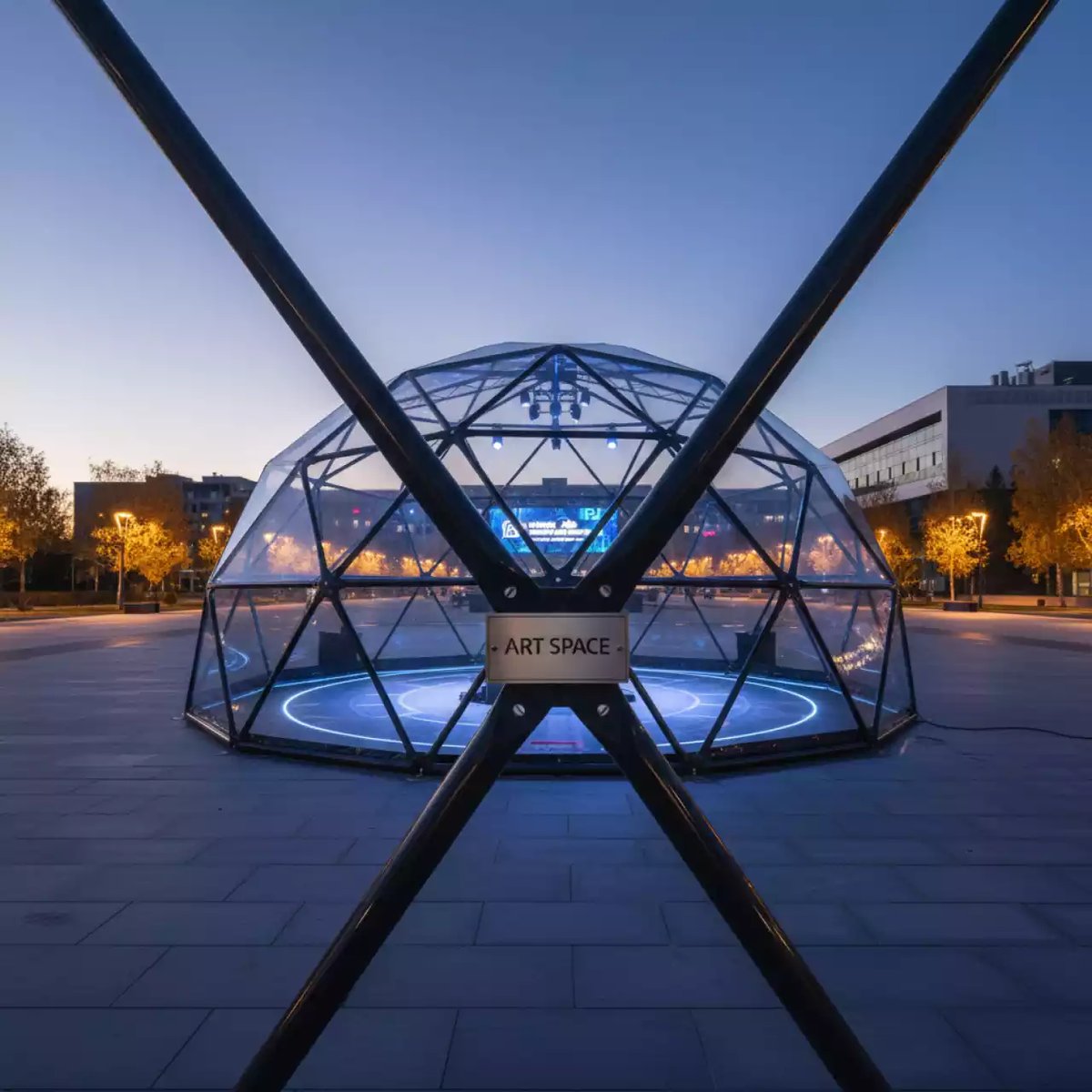 Аренда Шатер сфера 113 кв. м в Сириус Арене — ART SPACE