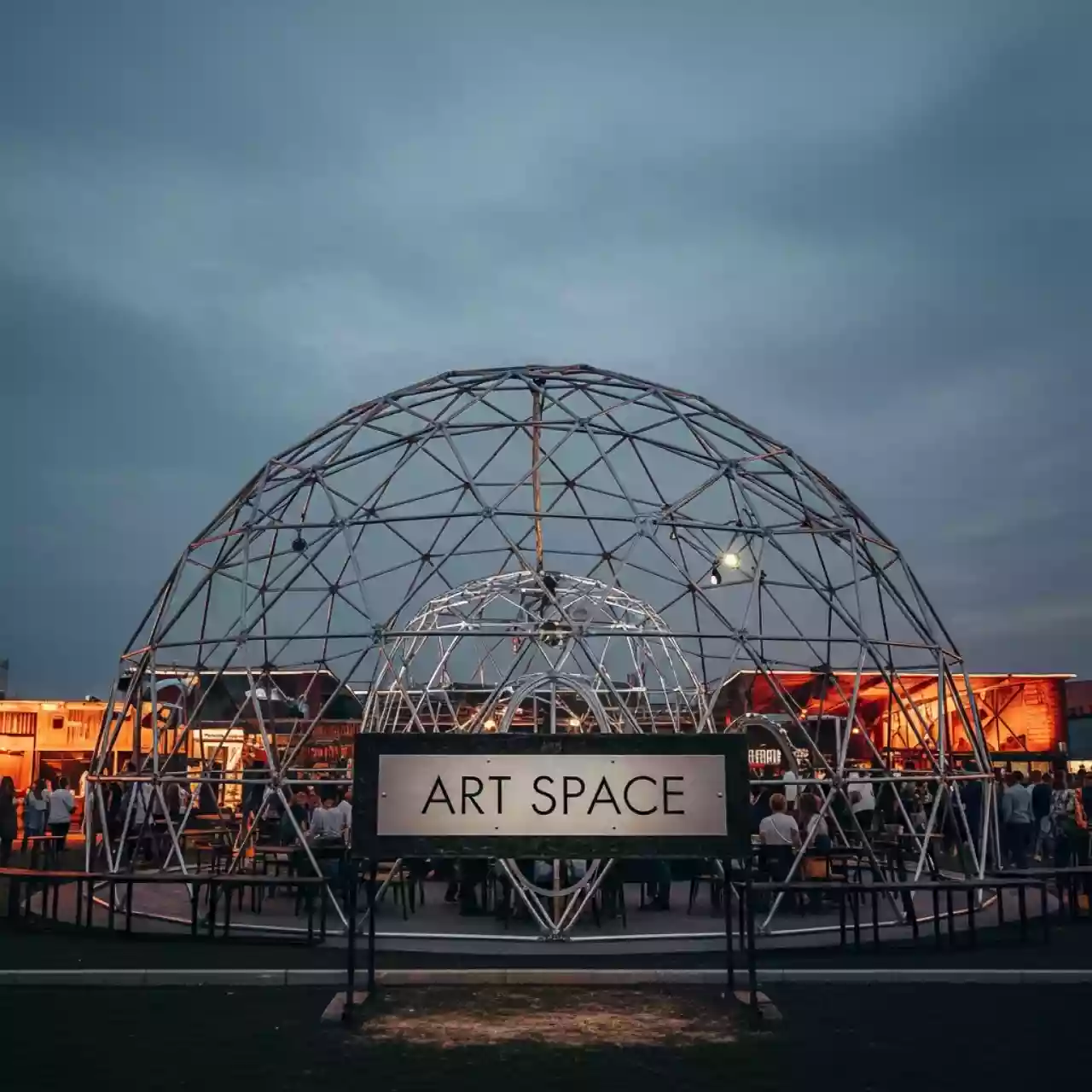 Аренда Шатер сферический Sphere RT 254D 18 на арене «Фишт» — ART SPACE