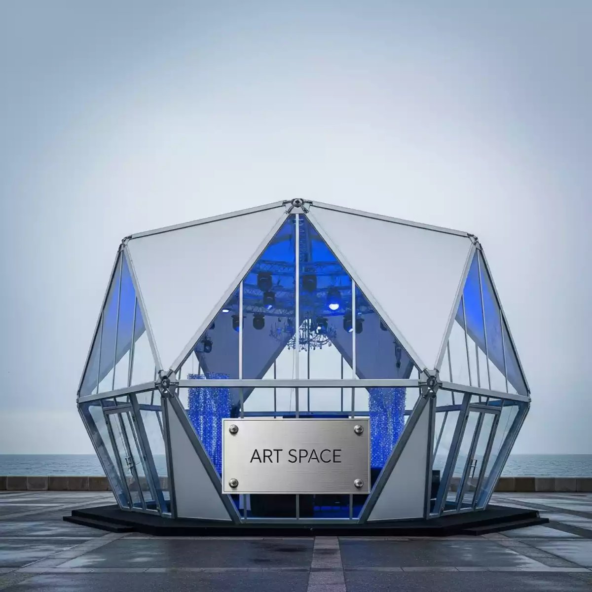 Аренда Шатер шестигранный свадебный 10х8 м на Имеретинской набережной — ART SPACE