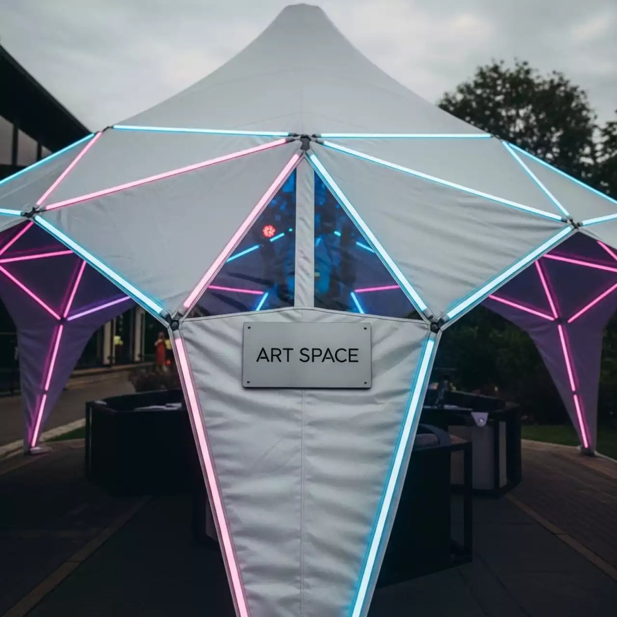 Аренда Шатер тент 10 в ресторане «Плакучая Ива» — ART SPACE