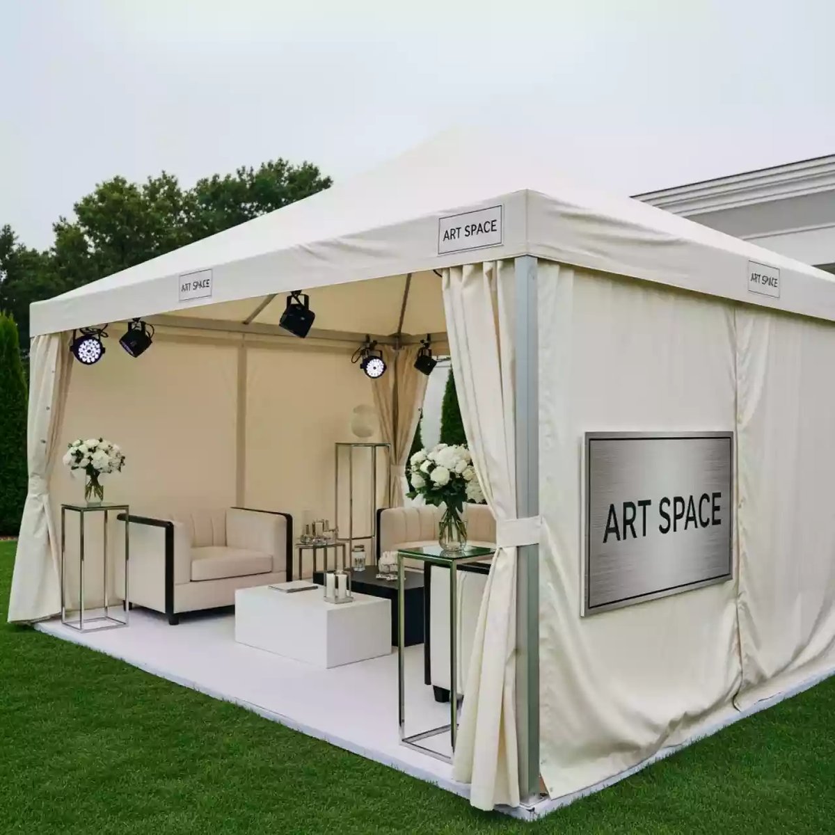 Аренда Шатер трансформер премиум Bizon 3х3 в Сочи Парк Отеле — ART SPACE