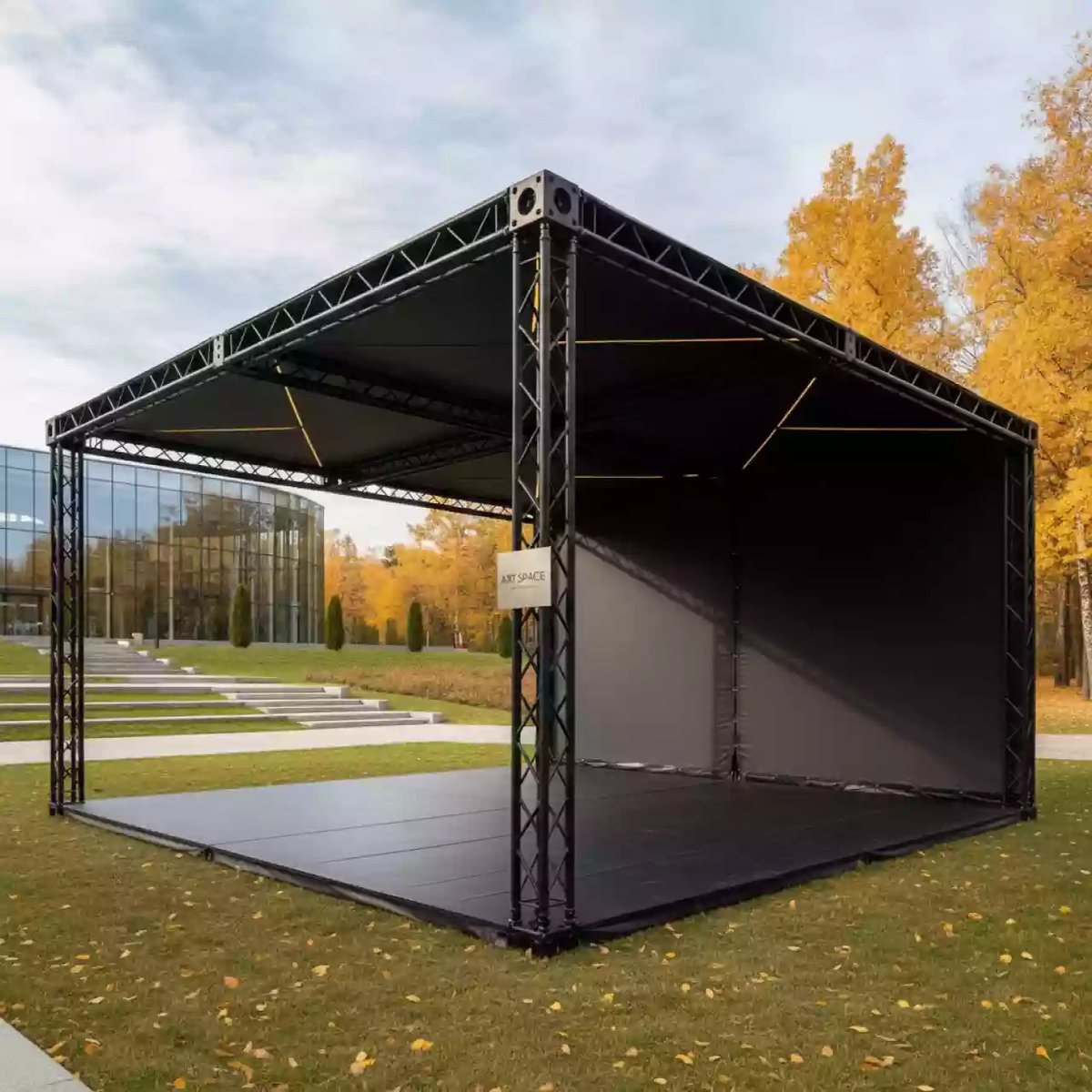 Аренда Шатер трансформер премиум Bizon 3х6 в Delta Sirius — ART SPACE