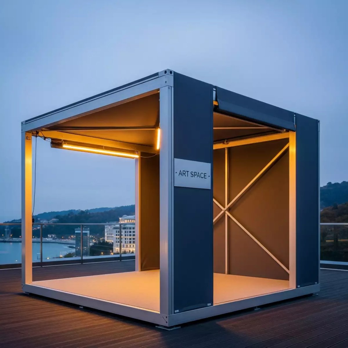 Аренда Шатер трансформер премиум Bizon 4х4 в Swissôtel Resort Sochi Kamelia — ART SPACE