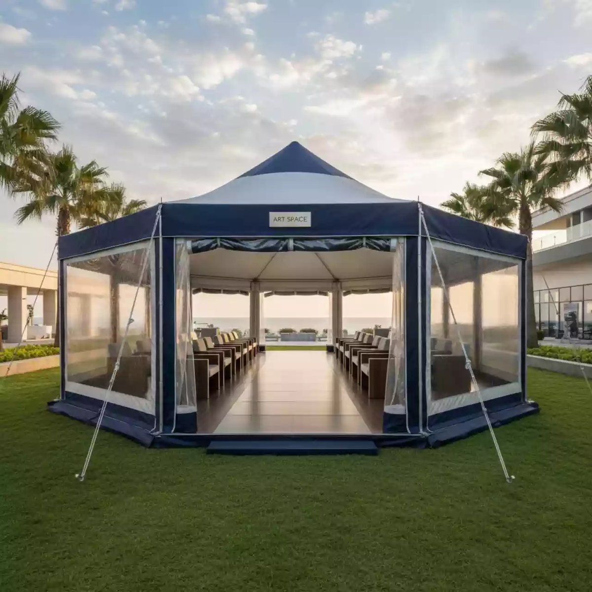 Аренда Шатер трансформер Pro 3х6 в Cosmos Sochi Hotel — ART SPACE