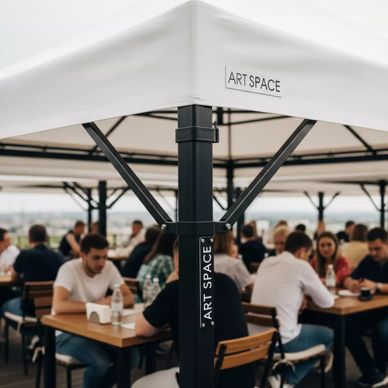 Аренда Шатер трансформер усиленный 3х6 м в ресторане «Сыроварня» — ART SPACE