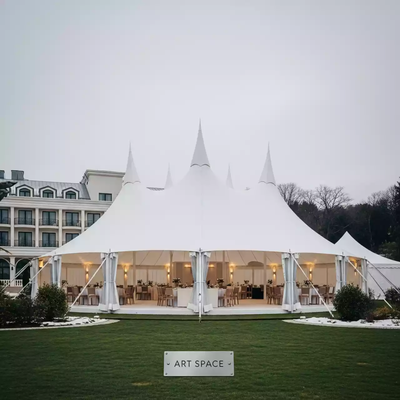 Аренда Шатер трехмачтовый в Гранд Отель Сочи — ART SPACE