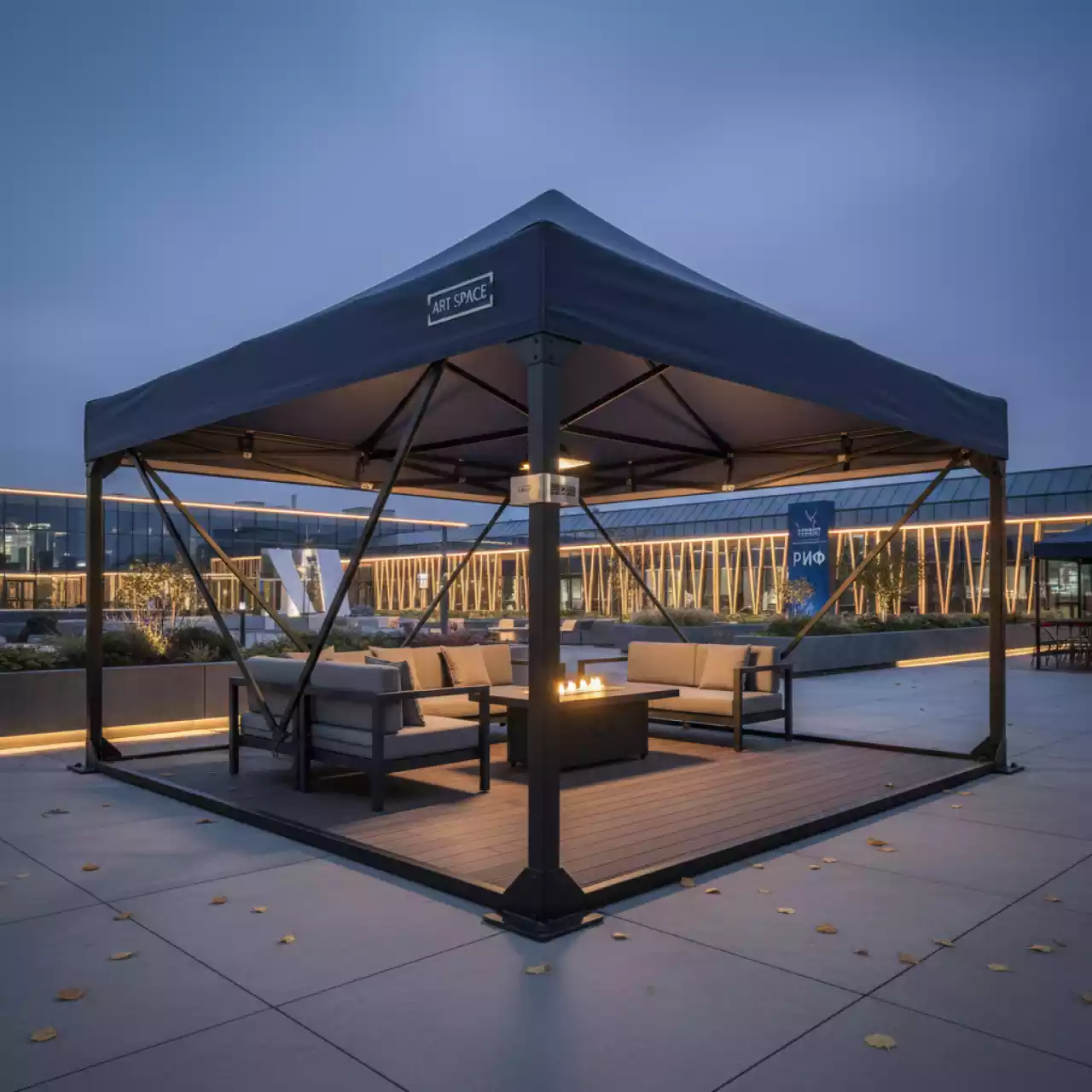 Аренда Шатер усиленный Pro 2х3 м в Mantera Supreme — ART SPACE