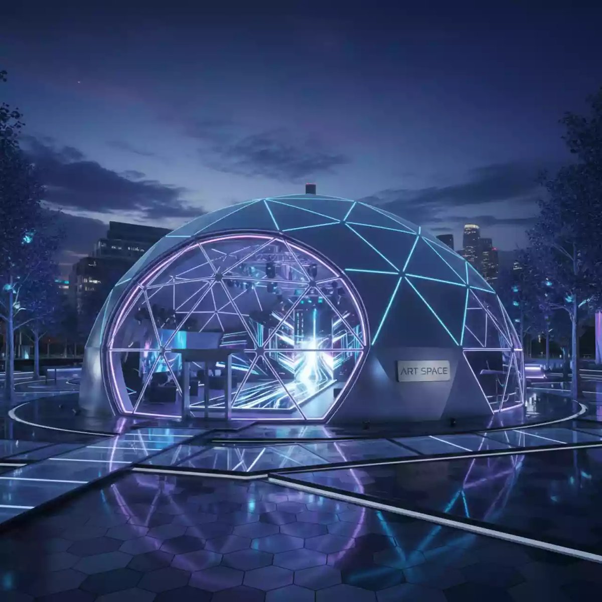 Аренда Шатер в ОКЦ «Галактика» — ART SPACE