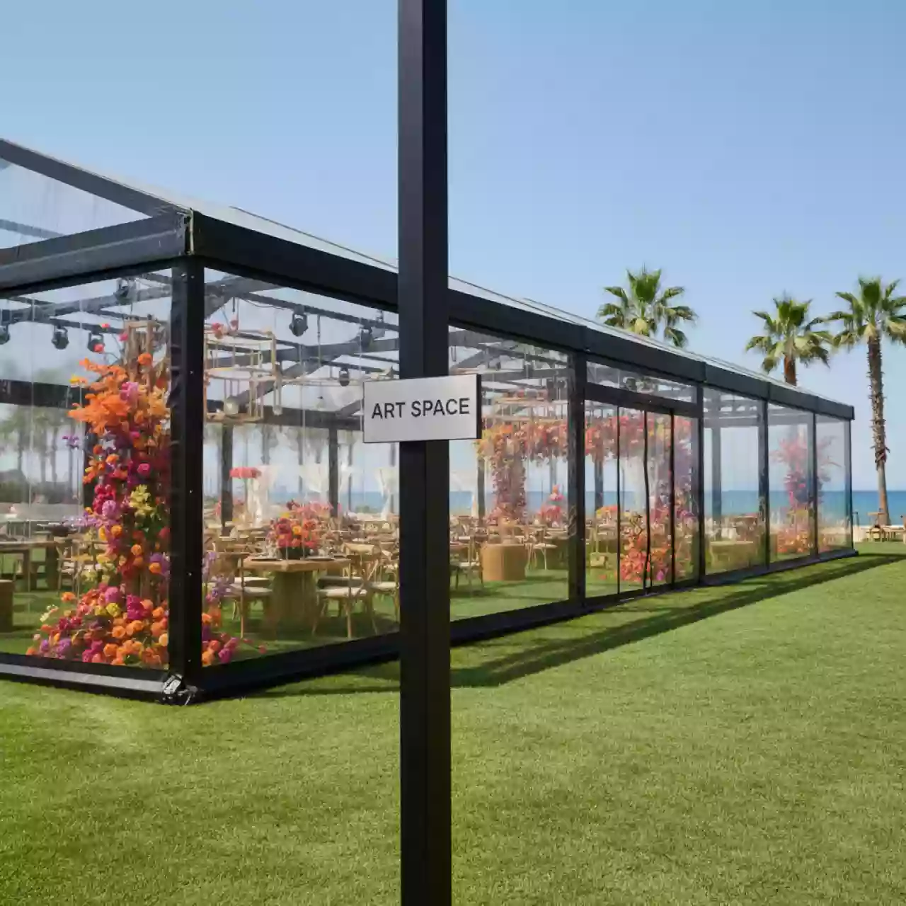 Аренда Шатра для выездной регистрации в санатории «Русь» — ART SPACE