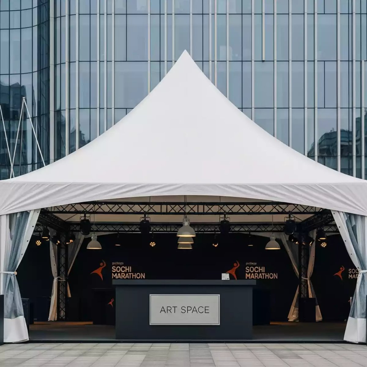 Аренда Шатров и пагод в Pullman Sochi Centre — ART SPACE