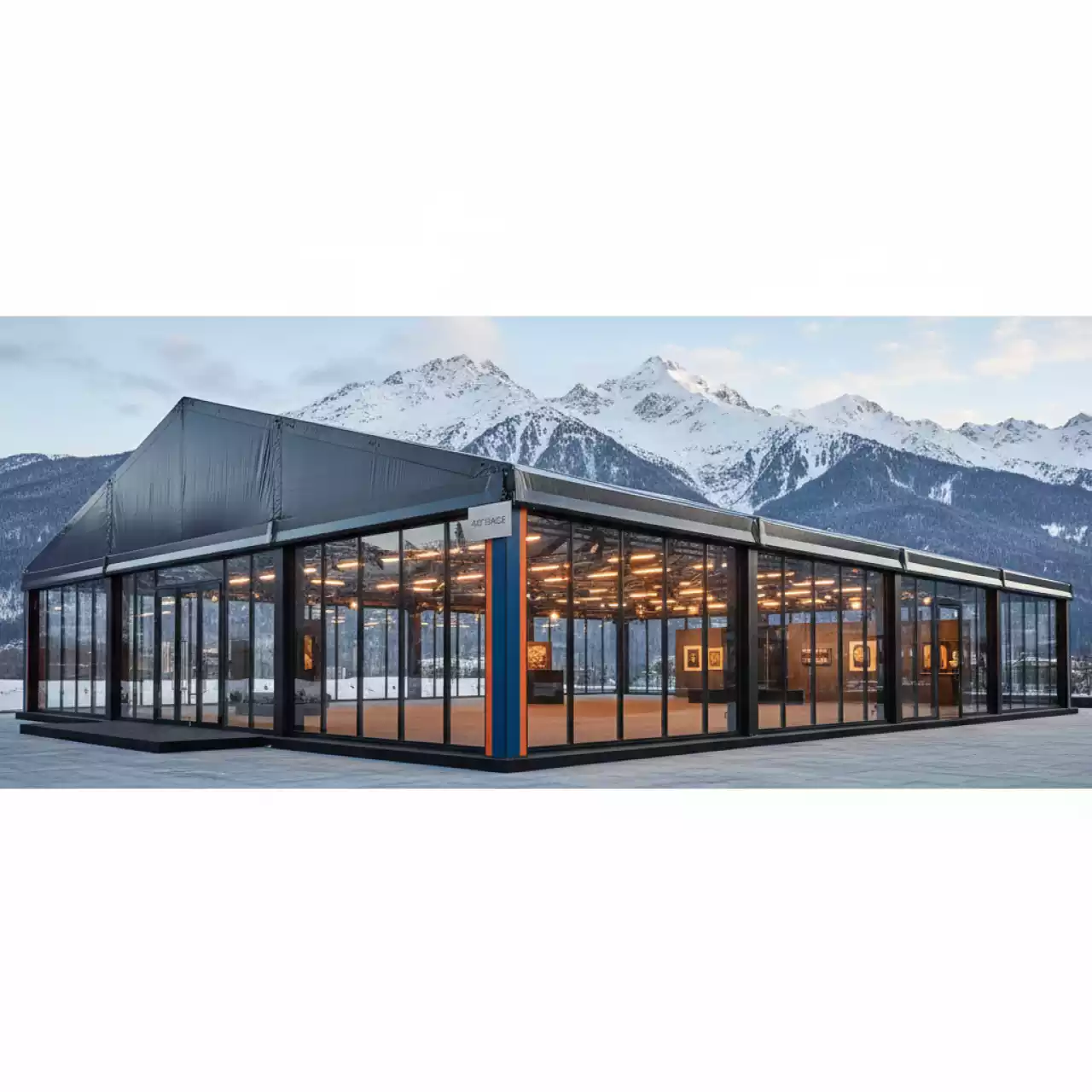 Аренда шатров в полной комплектации в Гранд Отель Поляна — ART SPACE