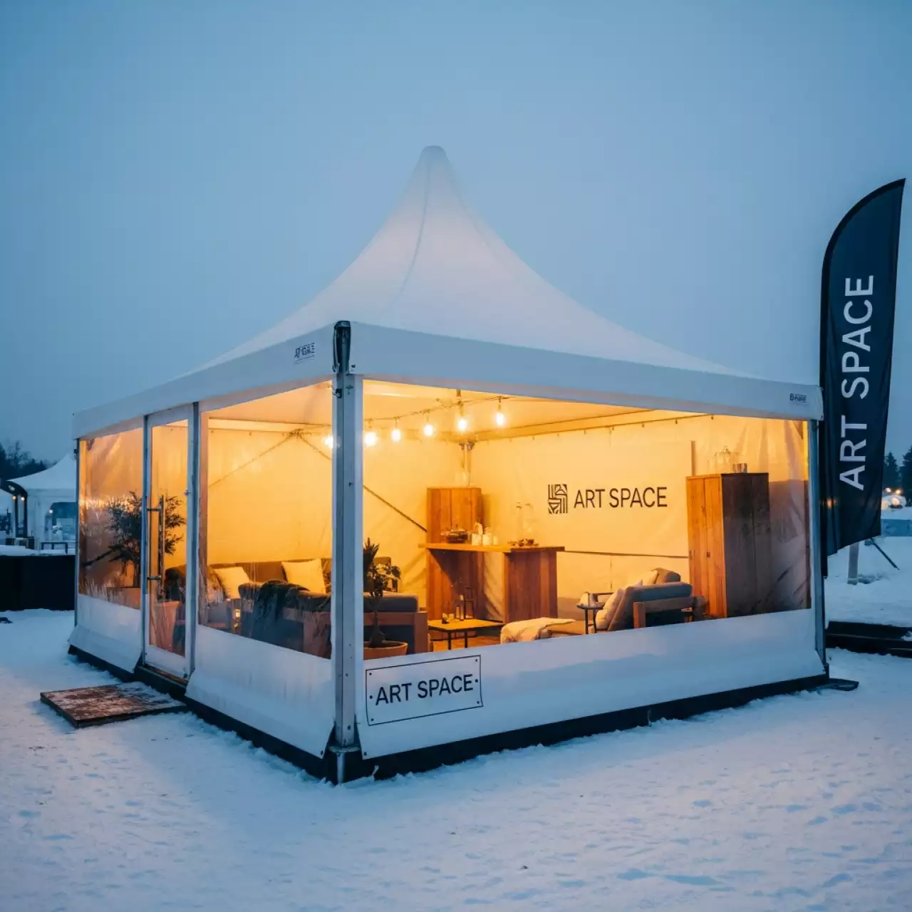 Аренда Шатры и беседки Green Glade в Rodina Grand Hotel & SPA — ART SPACE