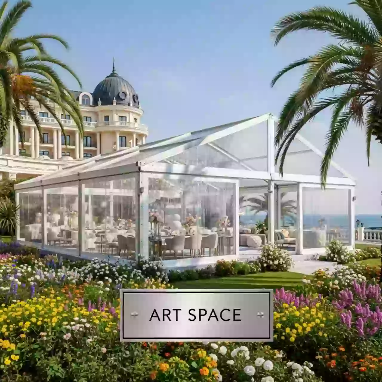 Аренда Шатры на свадьбу в Rodina Grand Hotel & SPA — ART SPACE