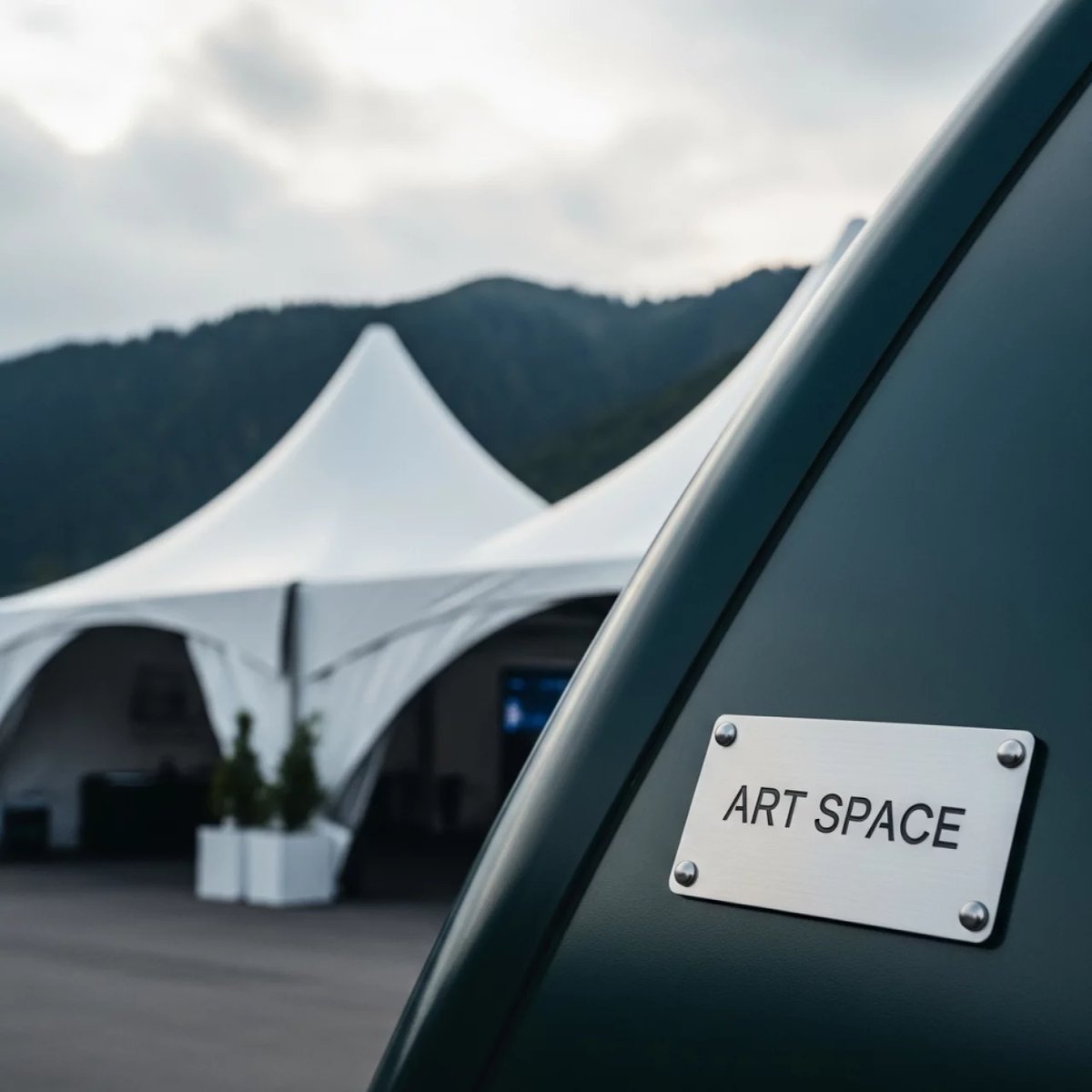 Аренда Шатры пагоды тенты на курорте «Газпром» (Альпика) — ART SPACE