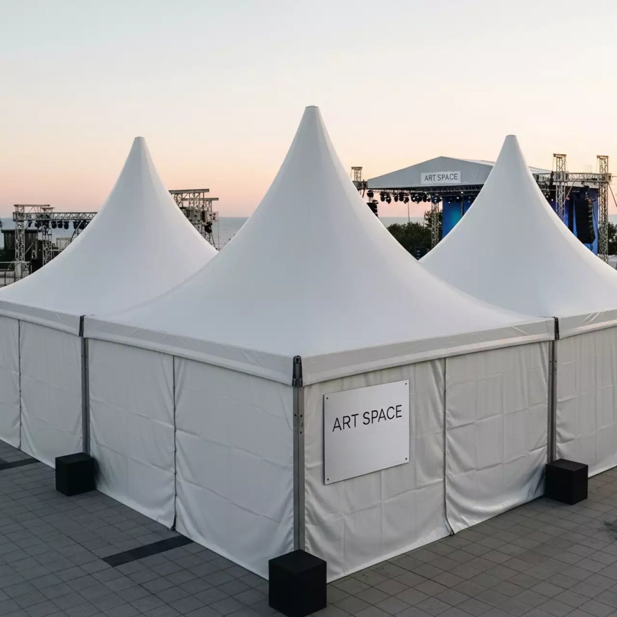 Аренда Шатры серии Пагода в гранд-отеле «Жемчужина» — ART SPACE