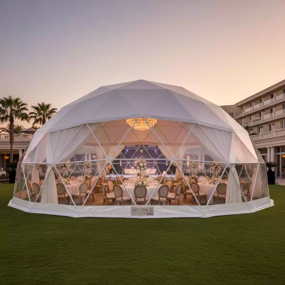 Аренда Шатры сферические в Mövenpick Hotel — ART SPACE