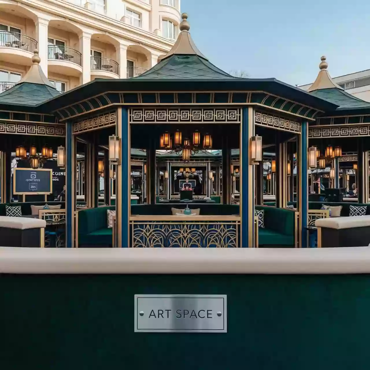 Аренда Шатры зимние пагоды в Mercure Сочи Центр — ART SPACE