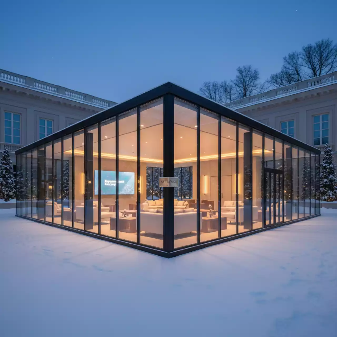 Аренда Шатры зимние в Stella di Mosca — ART SPACE