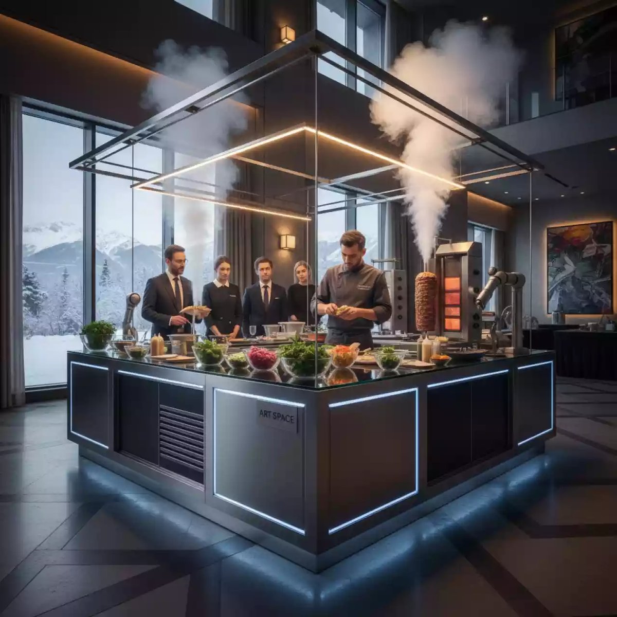 Аренда Шаурма мастер класс в Radisson Collection Paradise — ART SPACE